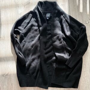 GAP Black Knit Cardigan
